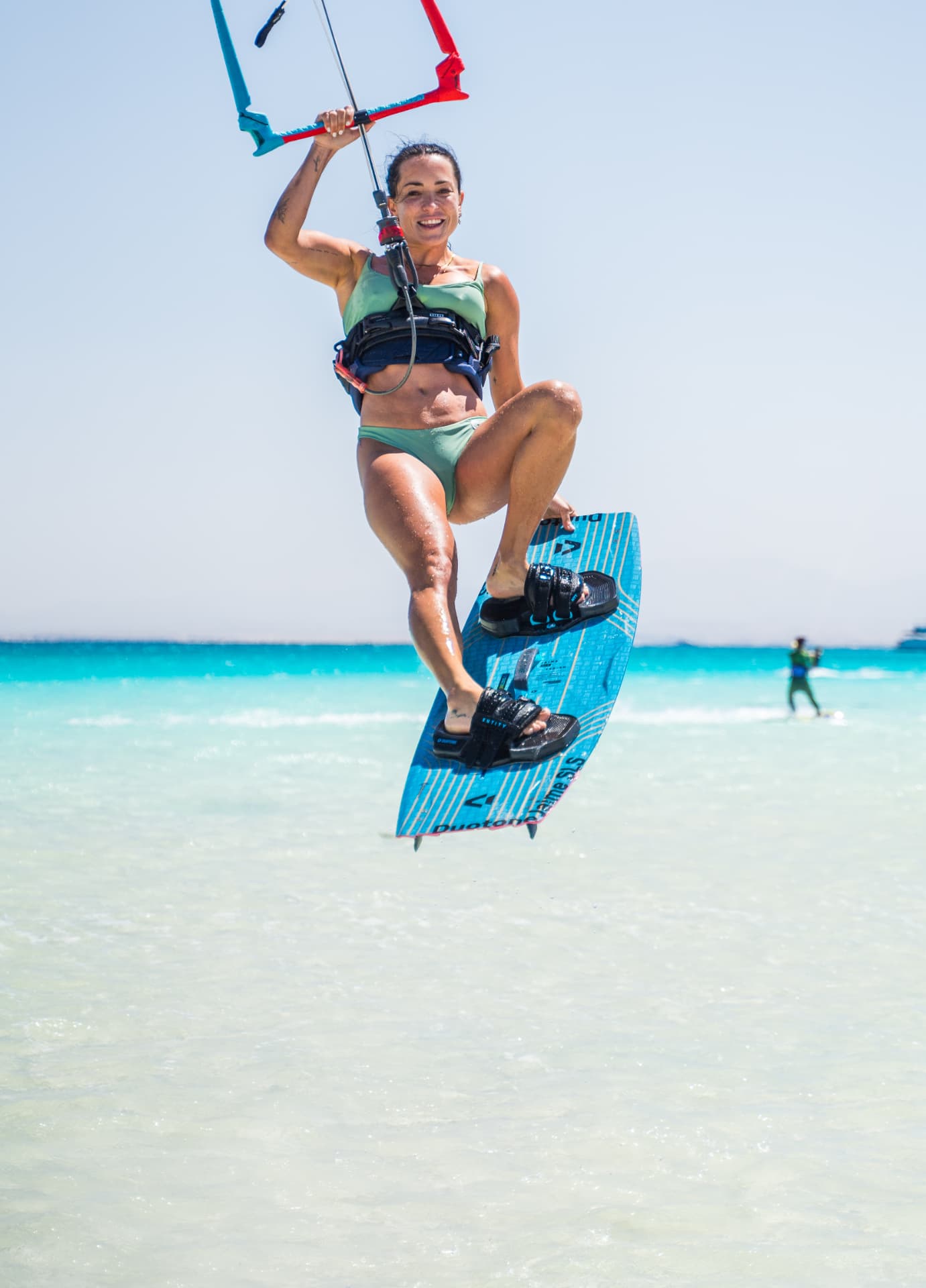 Rita Arnaus, atleta profissional de kitesurf